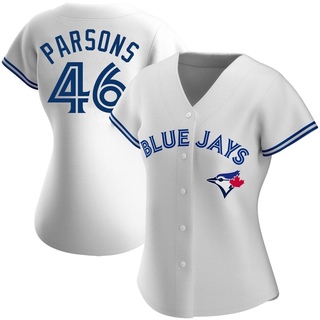 Authentic Wes Parsons Women's Toronto Blue Jays Home Jersey - White