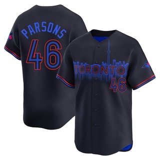 Limited Wes Parsons Youth Toronto Blue Jays 2024 City Connect Jersey - Black