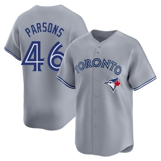 Limited Wes Parsons Youth Toronto Blue Jays Away Jersey - Gray