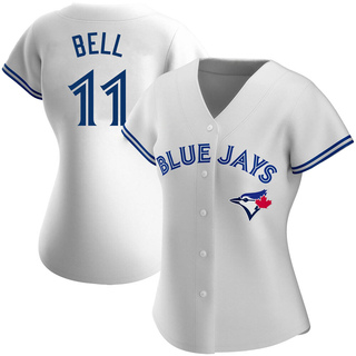 Replica George Bell Women's Toronto Blue Jays Home Jersey - White