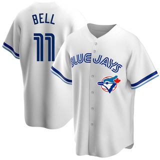 Replica George Bell Youth Toronto Blue Jays Home Cooperstown Collection Jersey - White