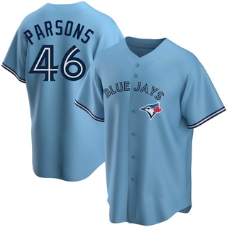 Replica Wes Parsons Men's Toronto Blue Jays Powder Alternate Jersey - Blue