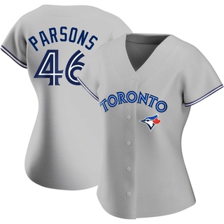 Replica Wes Parsons Women's Toronto Blue Jays Road Jersey - Gray