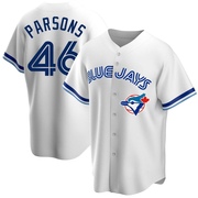 Replica Wes Parsons Youth Toronto Blue Jays Home Cooperstown Collection Jersey - White